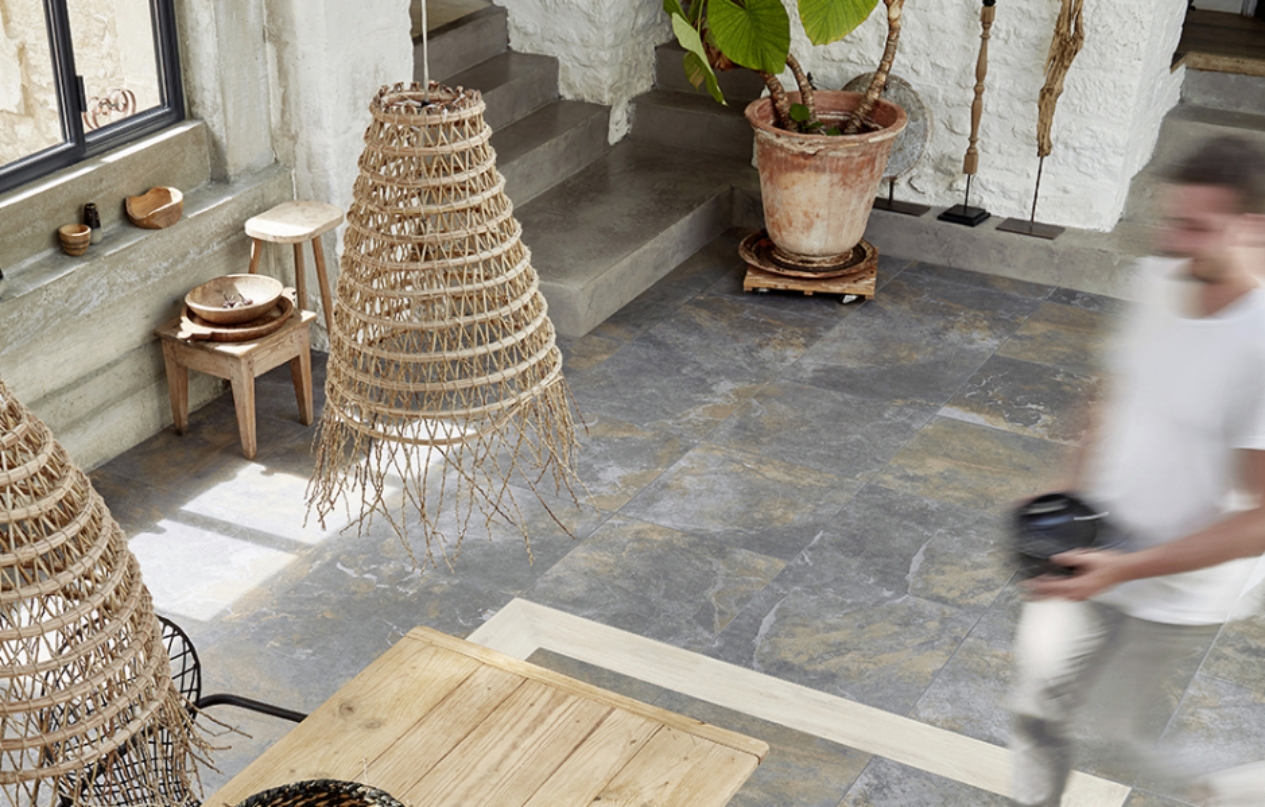 5 revêtements de sol,<br />5 styles de salles à manger